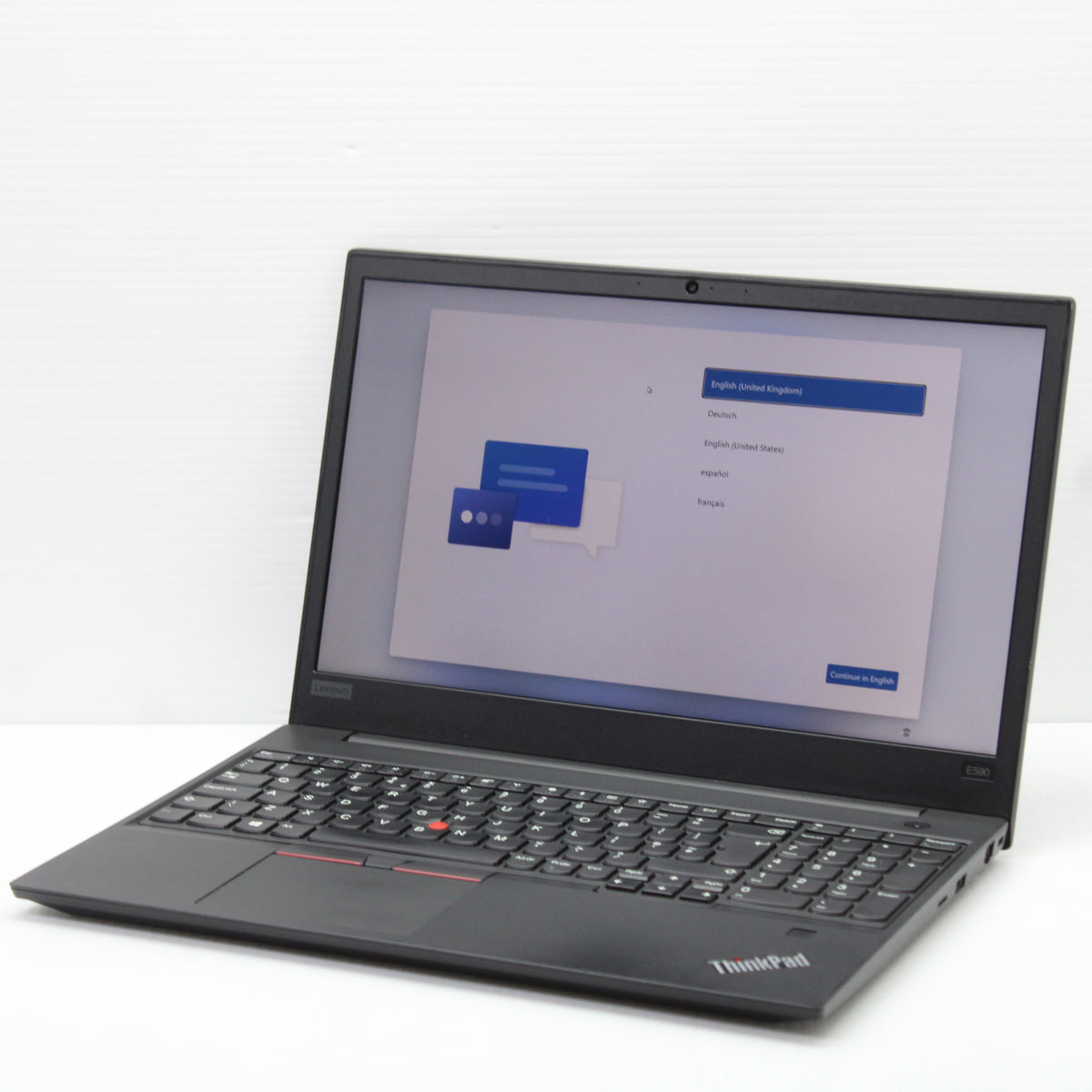 Lenovo ThinkPad i5 Laptop E590 15 in 16GB RAM 256GB NVMe Intel 8265U Windows 11