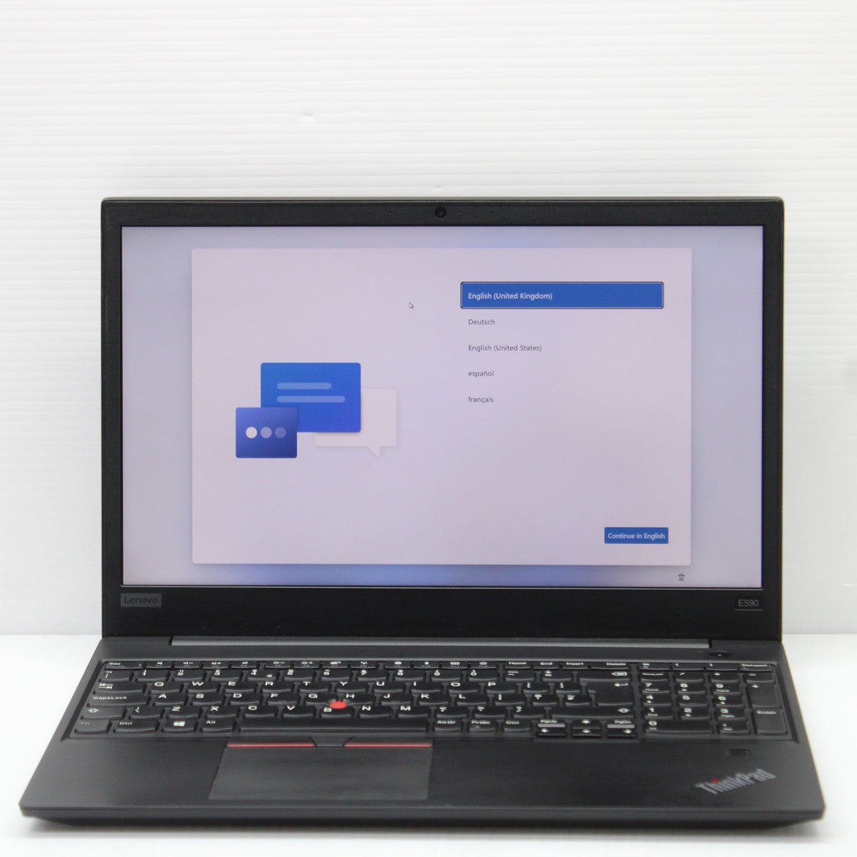 Lenovo ThinkPad i5 Laptop E590 15 in 16GB RAM 256GB NVMe Intel 8265U Windows 11