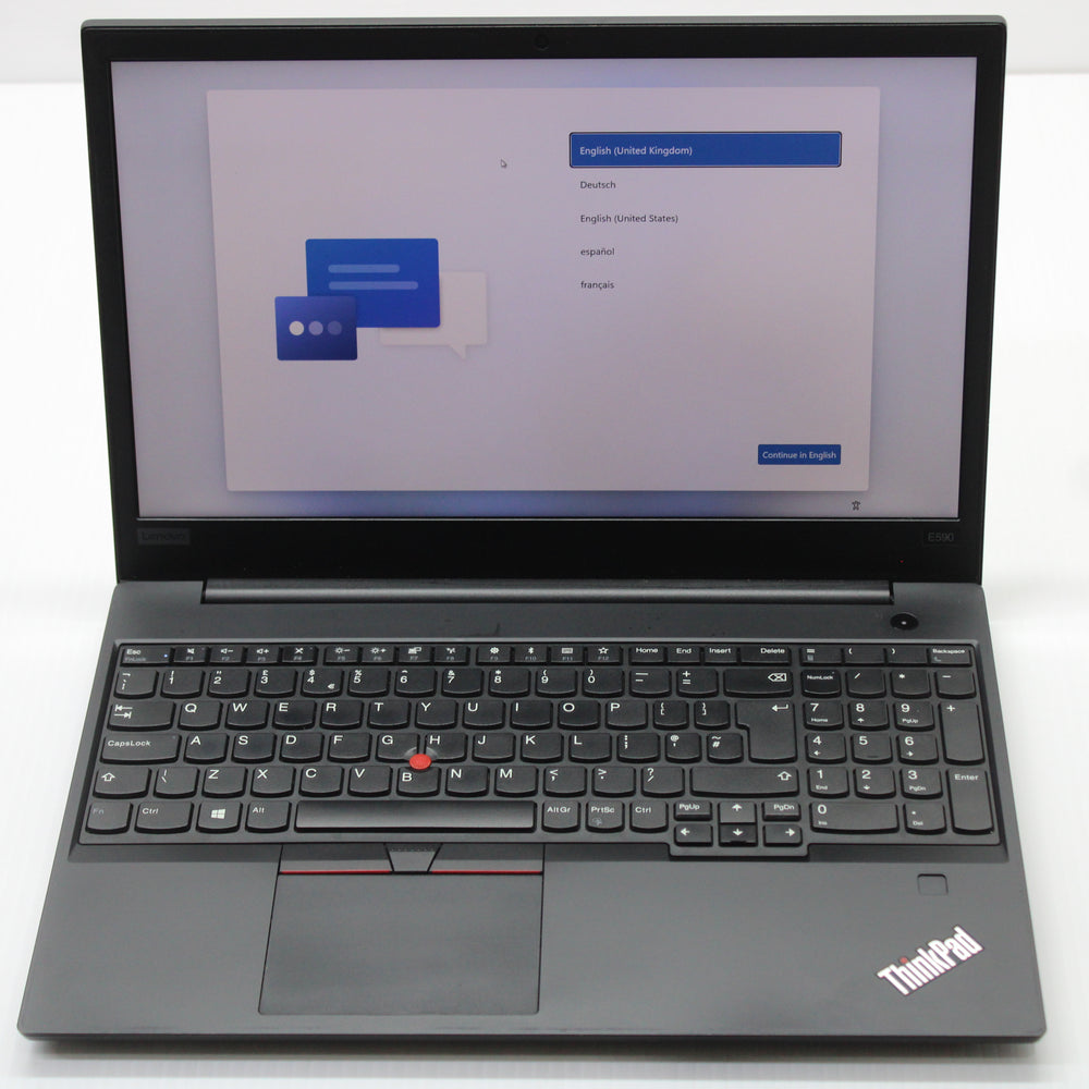 Lenovo ThinkPad i5 Laptop E590 15 in 16GB RAM 256GB NVMe Intel 8265U Windows 11