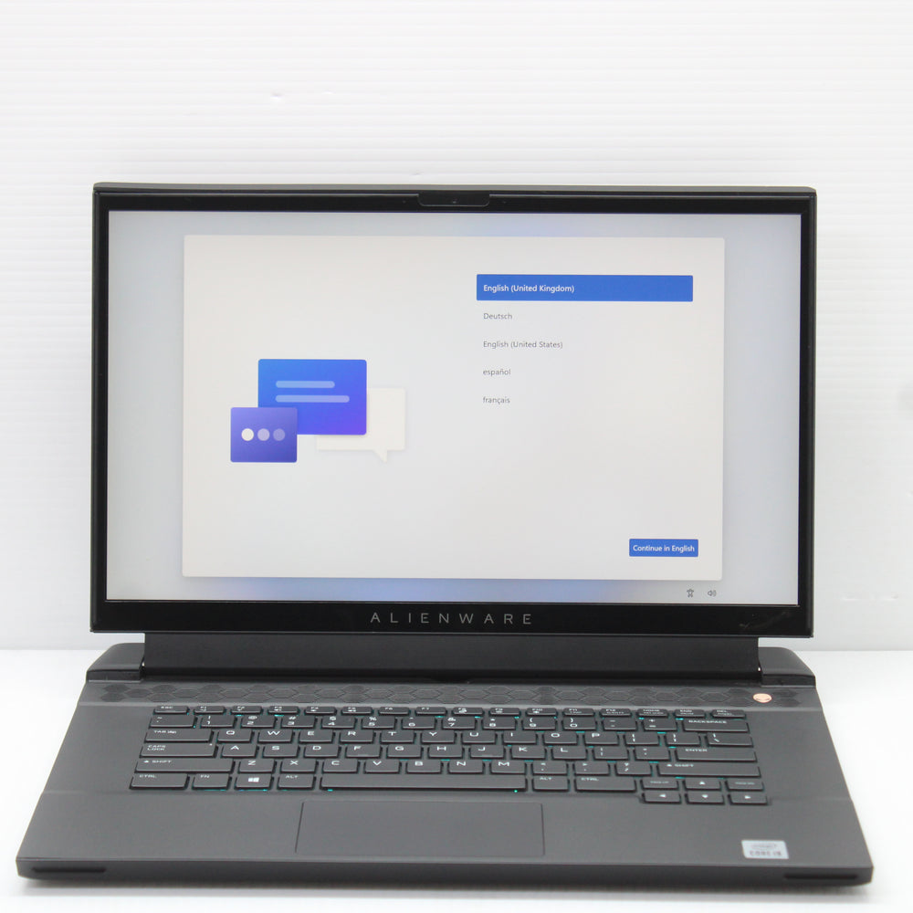 Alienware M15 R4 Laptop 15.6 inch 32GB RAM 1TB NVMe SSD i9-10980HK NVIDIA GeForce RTX 3080 Laptop GPU 8GB WiFi Windows 11 Pro