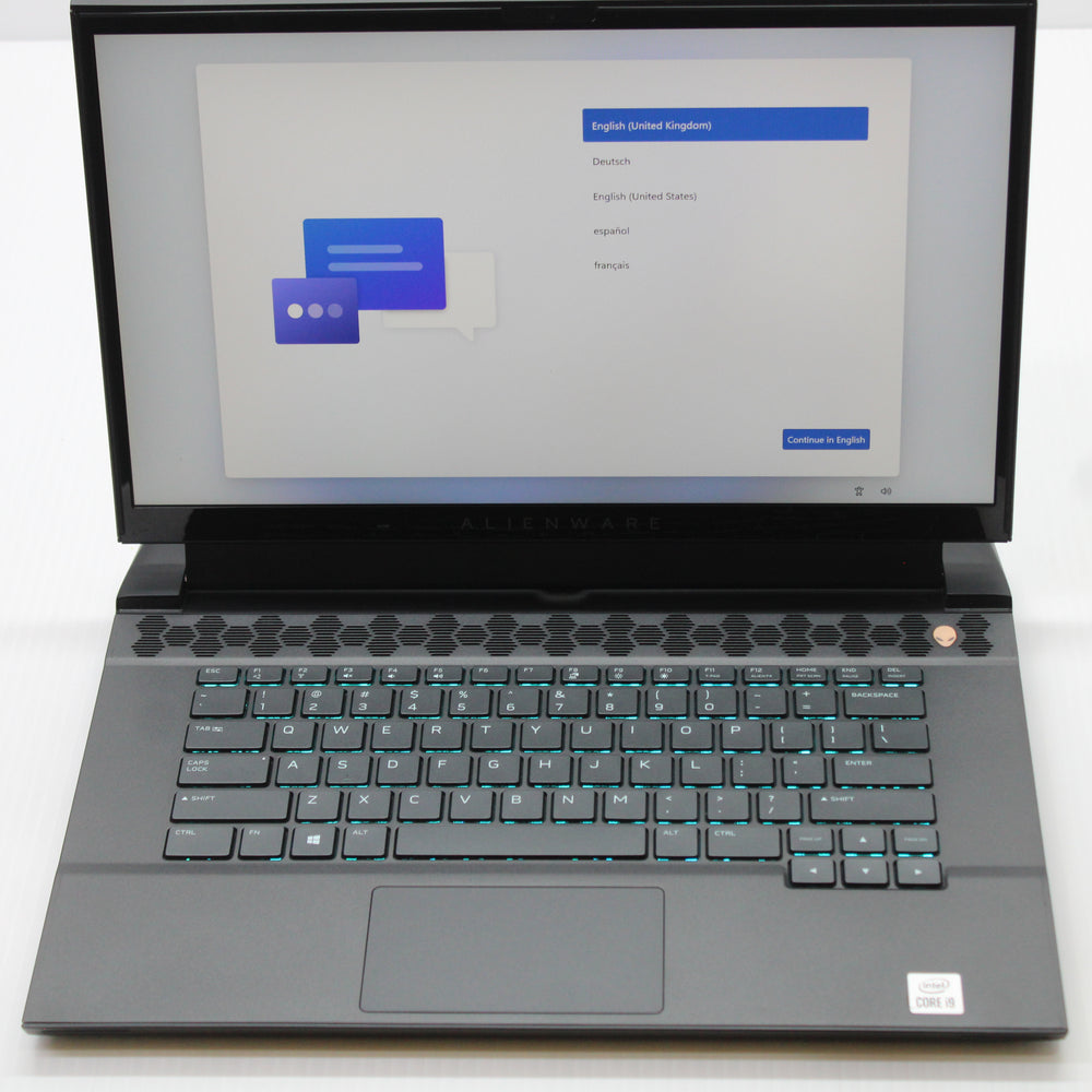 Alienware M15 R4 Laptop 15.6 inch 32GB RAM 1TB NVMe SSD i9-10980HK NVIDIA GeForce RTX 3080 Laptop GPU 8GB WiFi Windows 11 Pro