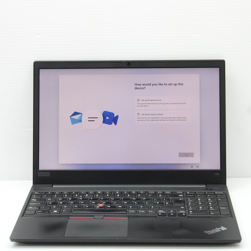 Lenovo ThinkPad i5 Laptop E590 15.6 in 8GB RAM 256GB NVMe Intel 8265U Windows 11