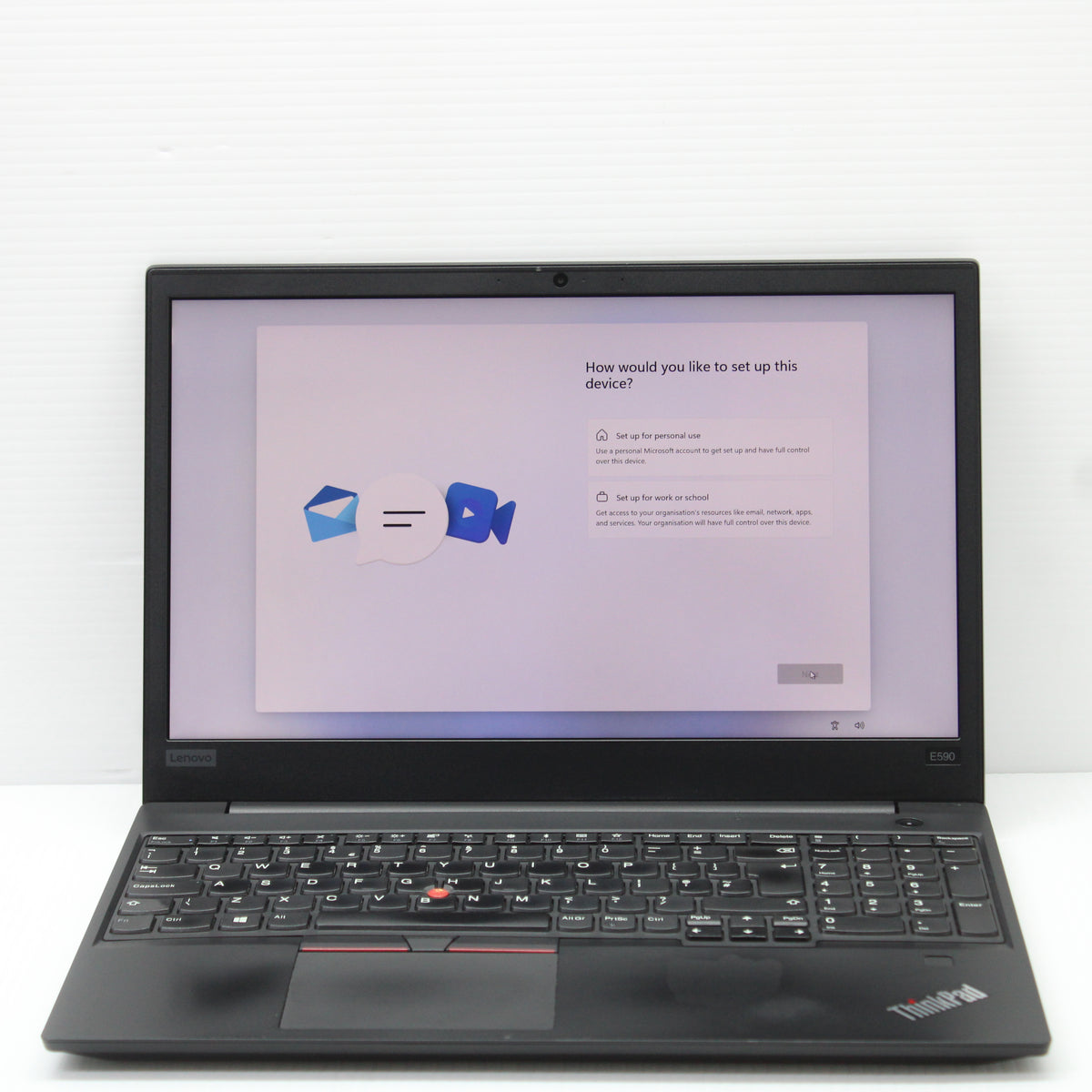 Lenovo ThinkPad i5 Laptop E590 15.6 in 8GB RAM 256GB NVMe Intel 8265U Windows 11