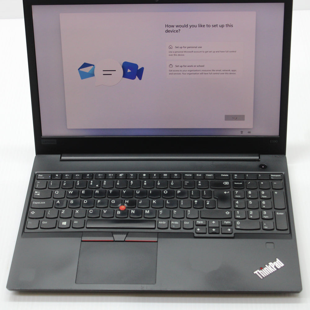 Lenovo ThinkPad i5 Laptop E590 15.6 in 8GB RAM 256GB NVMe Intel 8265U Windows 11