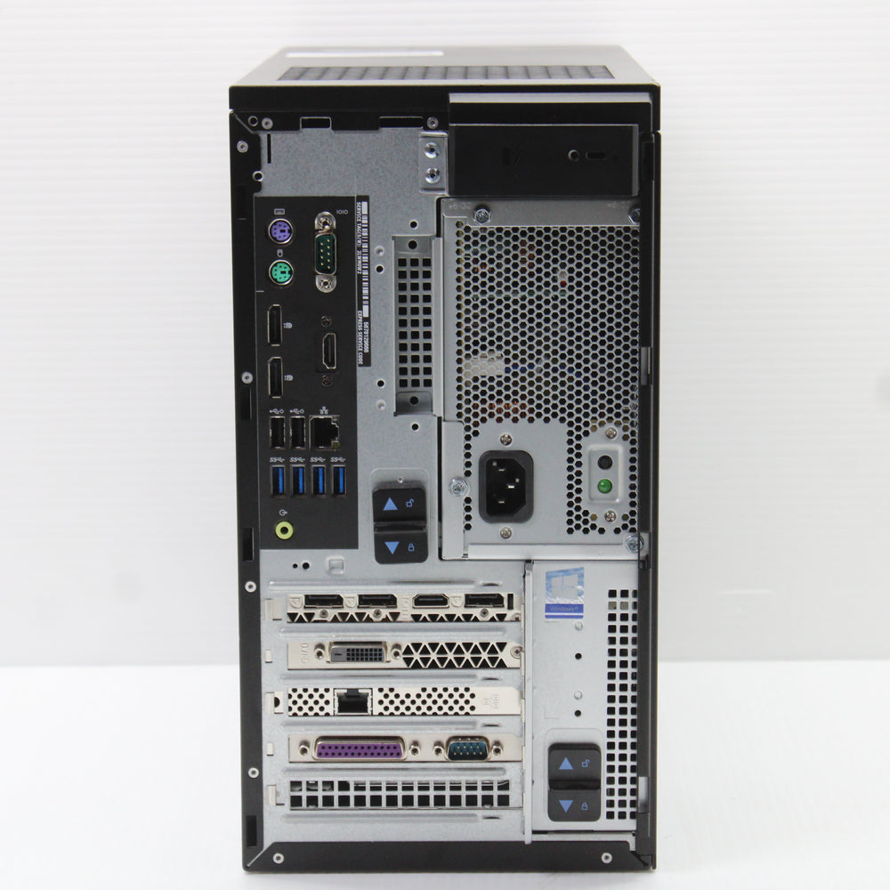 Dell Precision i7 Tower PC 3630 32GB RAM 2TB NVMe SSD Intel 8700 GTX 1080 8GB