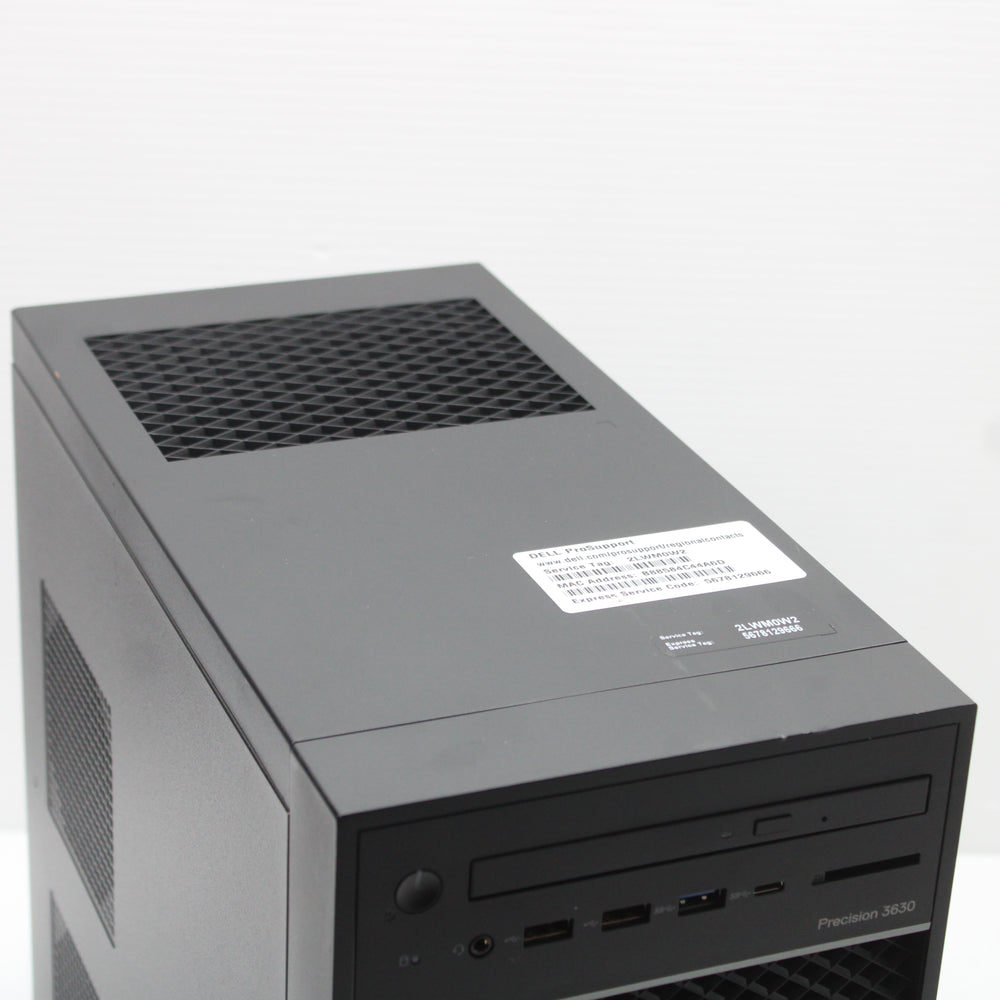 Dell Precision i7 Tower PC 3630 32GB RAM 2TB NVMe SSD Intel 8700 GTX 1080 8GB