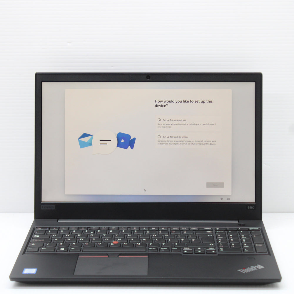 Lenovo ThinkPad i5 Laptop E580 15.6 in 8GB RAM 250GB SSD Intel 8250U Windows 11