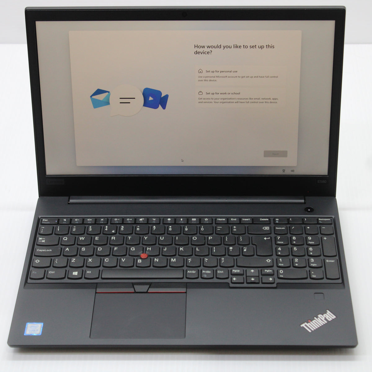 Lenovo ThinkPad i5 Laptop E580 15.6 in 8GB RAM 250GB SSD Intel 8250U Windows 11
