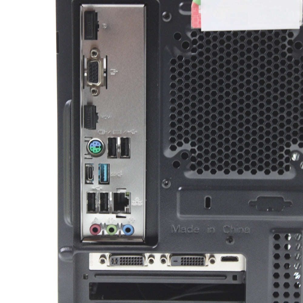 ASRock H610M Desktop PC 16GB DDR5 RAM 512GB NVMe SSD Intel 14100F Windows 11