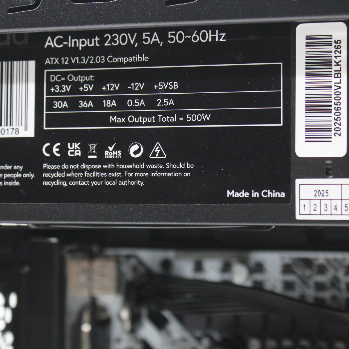 ASRock H610M Desktop PC 16GB DDR5 RAM 512GB NVMe SSD Intel 14100F Windows 11