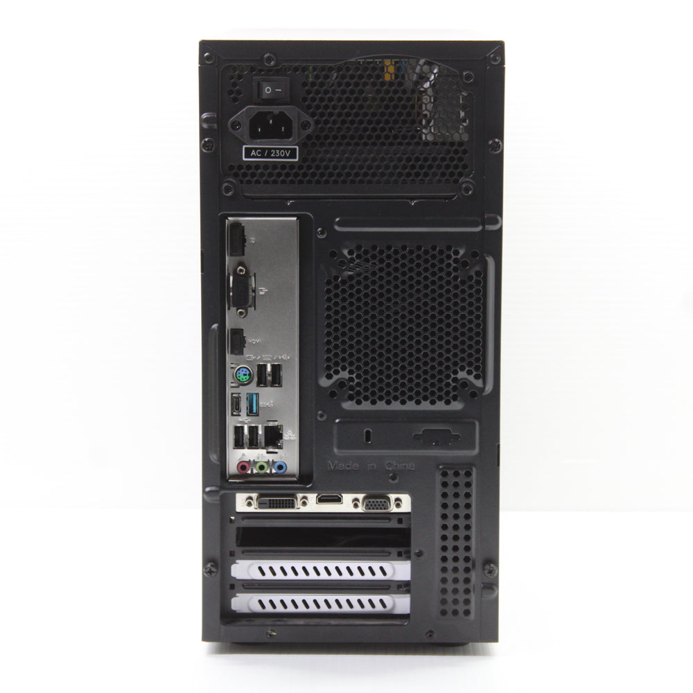 ASRock Does Not Apply H610M-HDV/M.2+ D5 Desktop PC 16GB RAM 512GB NVMe SSD i3-14100F NVIDIA GeForce GT 710 2GB Windows 11 Pro