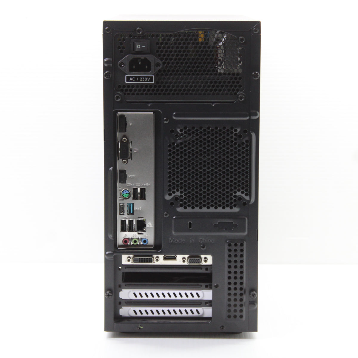 ASRock Does Not Apply H610M-HDV/M.2+ D5 Desktop PC 16GB RAM 512GB NVMe SSD i3-14100F NVIDIA GeForce GT 710 2GB Windows 11 Pro