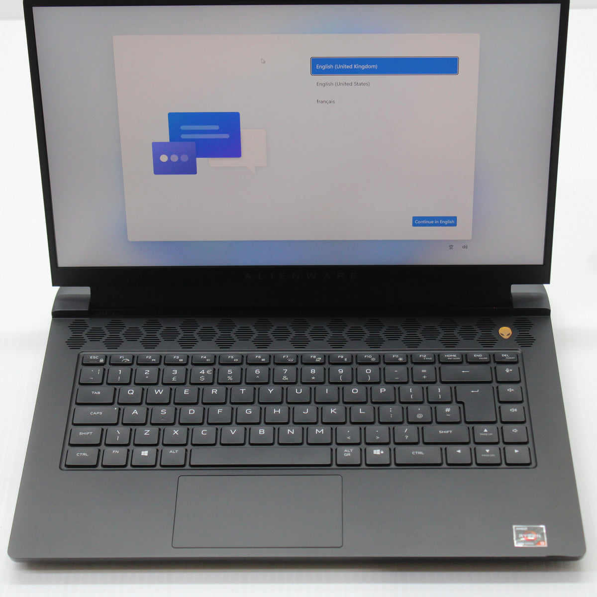 Alienware M15 R5 Ryzen 9 Laptop 15.6 in 32GB RAM 512GB NVMe AMD 5900HX RTX 3070