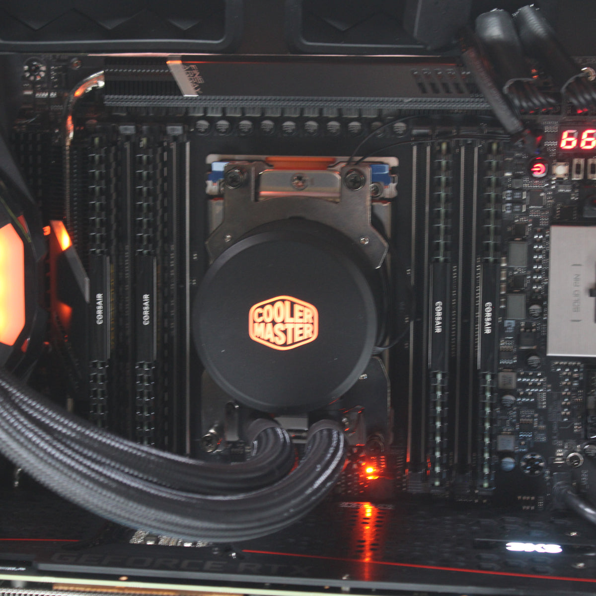 Gigabyte TRX40 AORUS MASTER Threadripper Gaming PC 128GB RAM 2TB NVMe RTX 3080