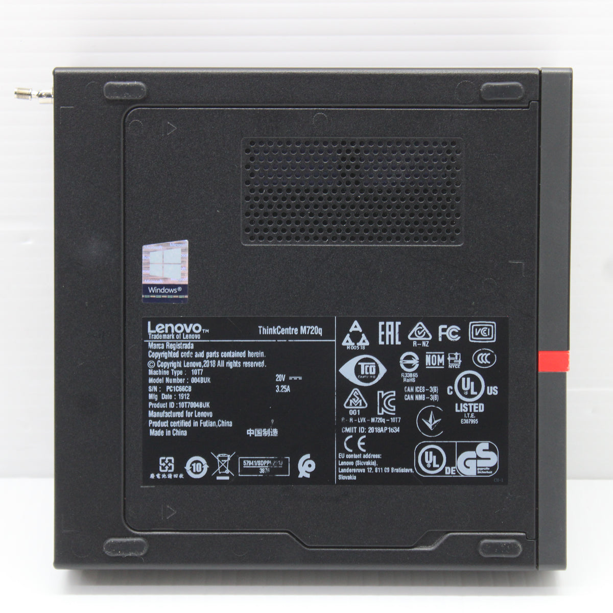 Lenovo ThinkCentre i5 Mini PC M720q 8GB RAM 256GB SSD Intel 8400T Windows 11