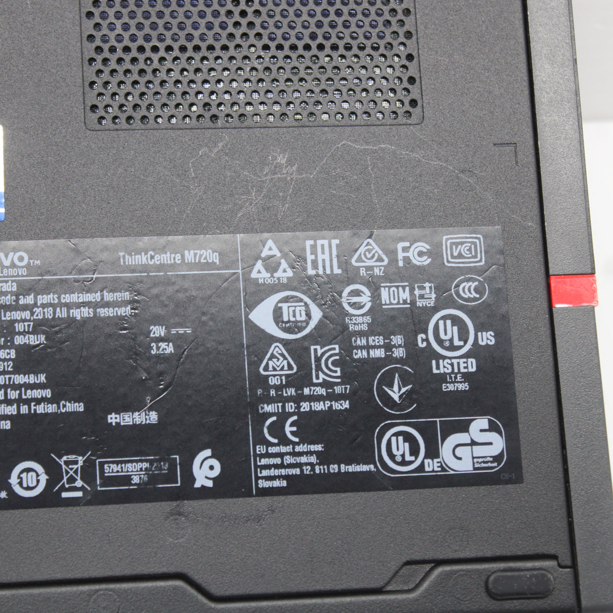 Lenovo ThinkCentre i5 Mini PC M720q 8GB RAM 256GB SSD Intel 8400T Windows 11