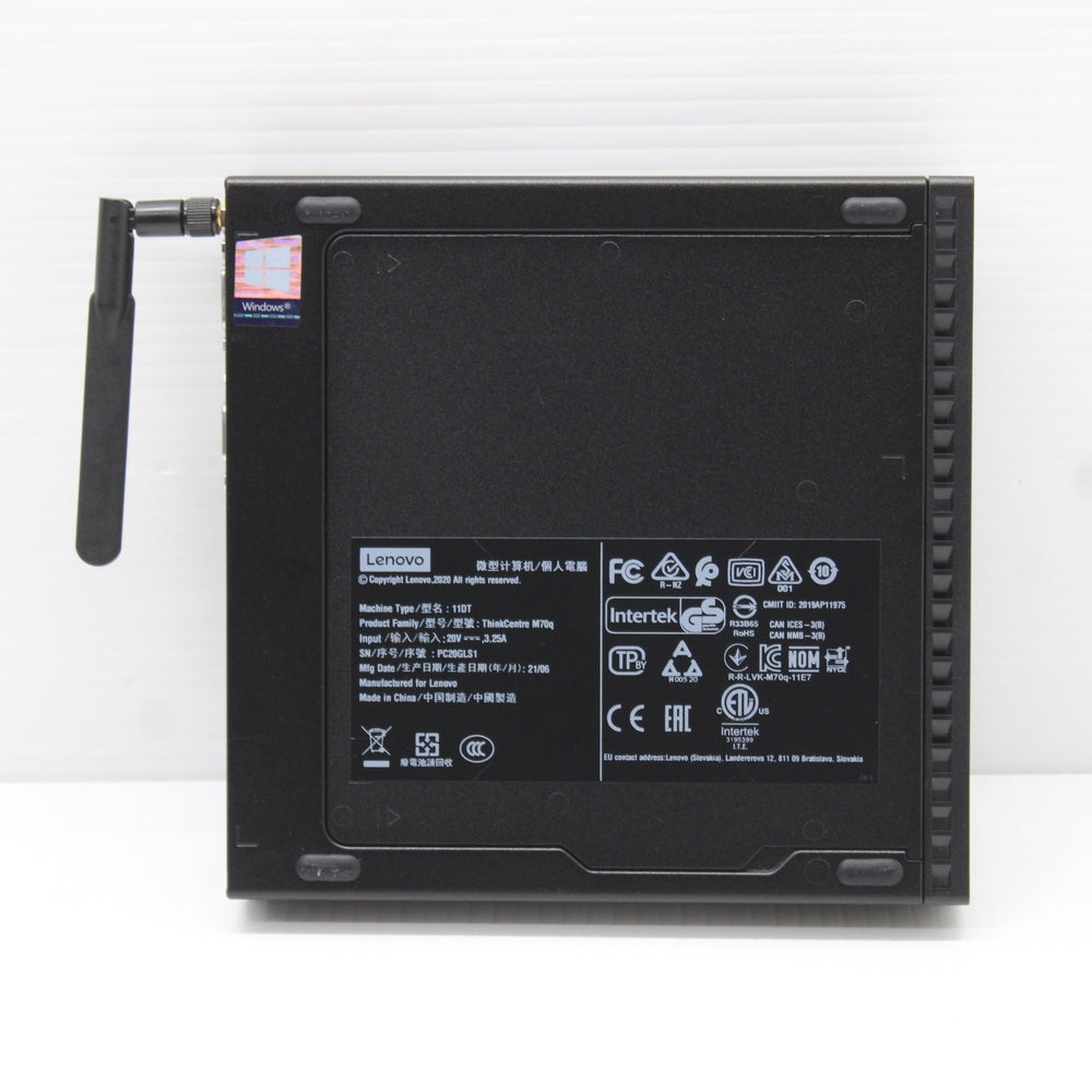 Lenovo ThinkCentre i5 Mini PC M70q 8GB RAM 256GB NVMe Intel 10500T Windows 11