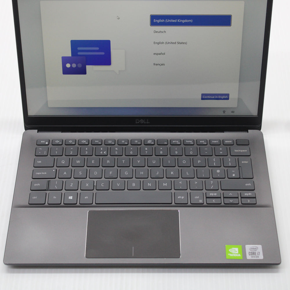 Dell Vostro i7 Laptop 5391 8GB RAM 512GB NVMe SSD Intel 10510U MX250 Windows 11