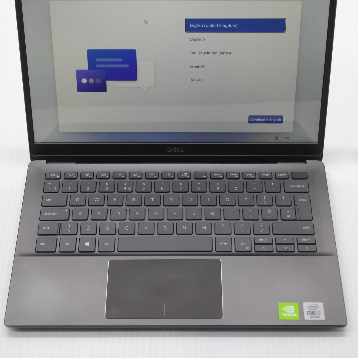 Dell Vostro i7 Laptop 5391 8GB RAM 512GB NVMe SSD Intel 10510U MX250 Windows 11