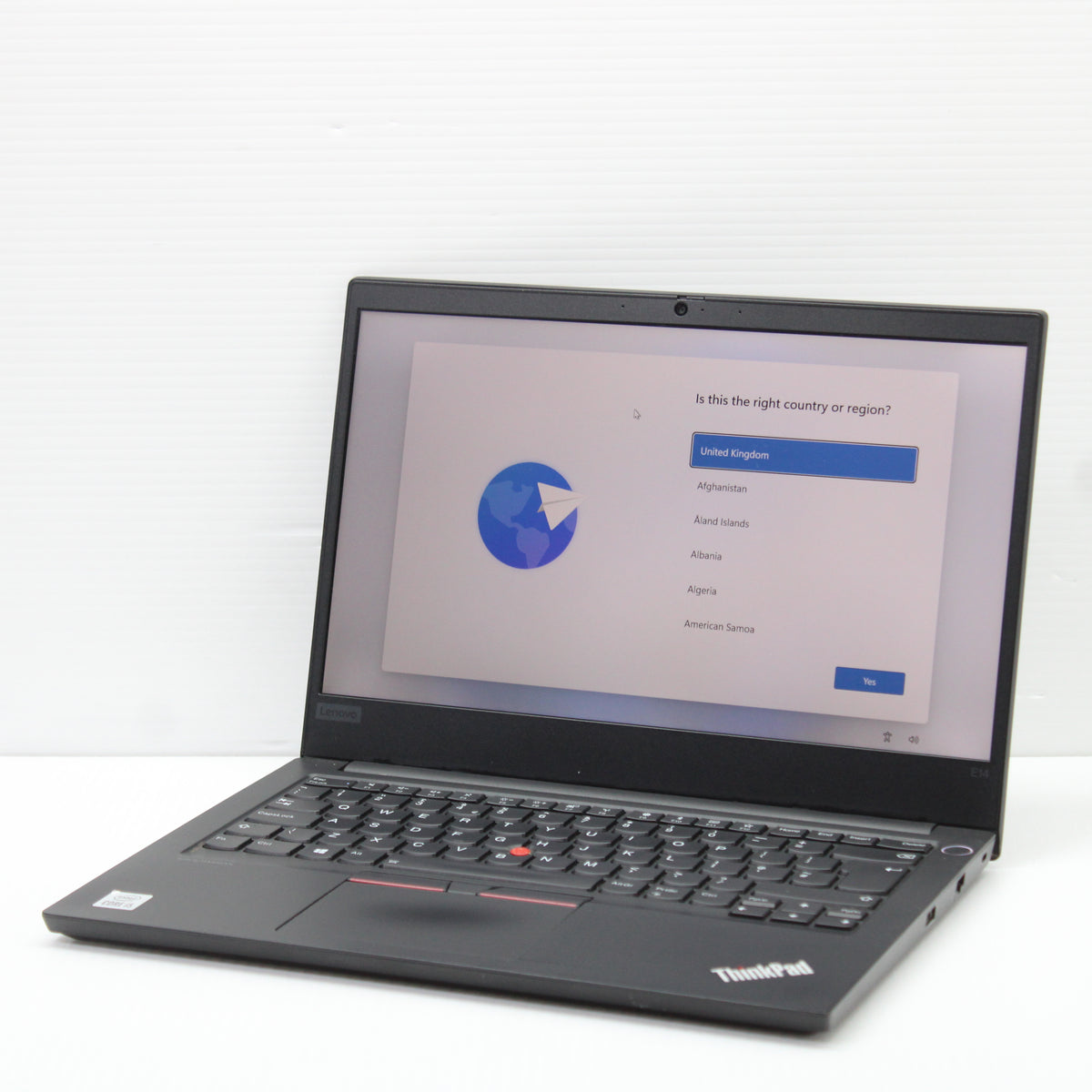Lenovo ThinkPad i5 Laptop 14 inch E14 8GB RAM 256GB NVMe Intel 10210U Windows 11