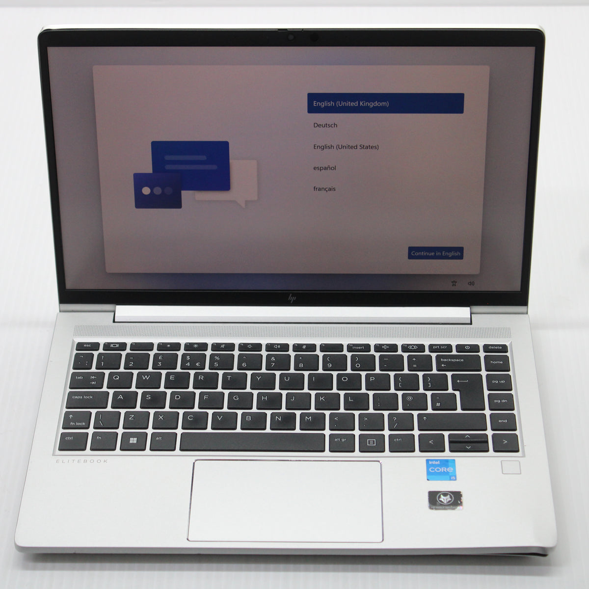 HP EliteBook i5 Laptop 640 G9 14 inch 8GB RAM 256GB NVMe Intel 1235U Windows 11