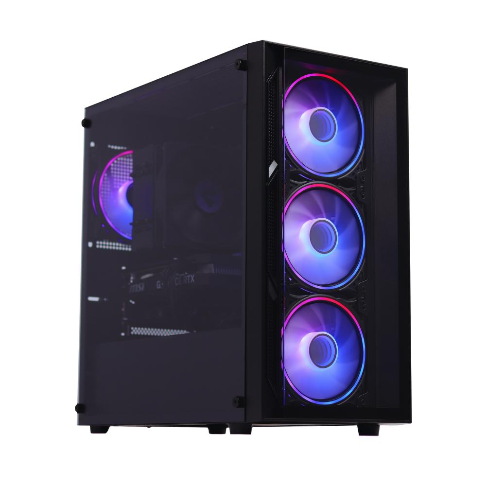 BCC Lucid ULTRA FAST Gaming PC Intel i5 RTX 3050 GT 1030 1TB 256GB SSD 16GB RAM Windows 11 Pro