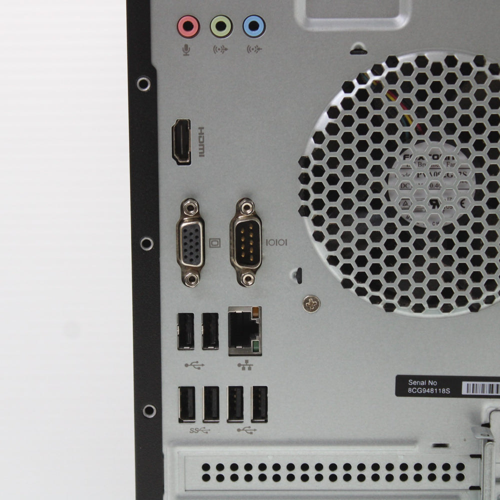 HP 285 G3 Mini Tower PC 8GB RAM 256GB NVMe SSD AMD Ryzen 3 2200G WiFi Windows 11