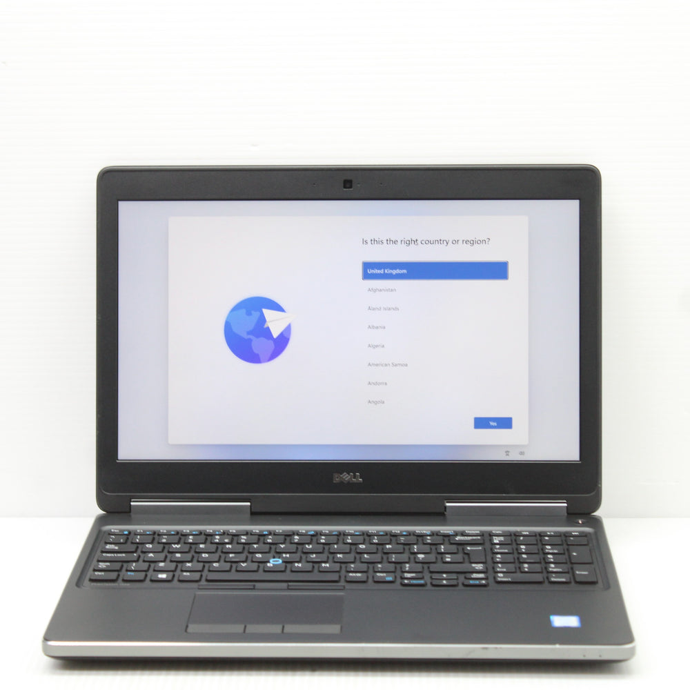 Dell Precision i7 Laptop 15 in 7520 16GB RAM 256GB NVMe Intel 7920HQ Windows 11