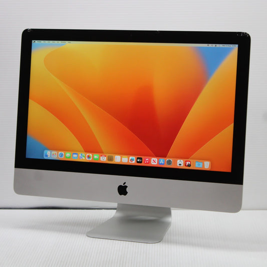 Apple iMac i5 2017 A1418 21.5 in 8GB RAM 256GB SSD Intel 7360U macOS Ventura