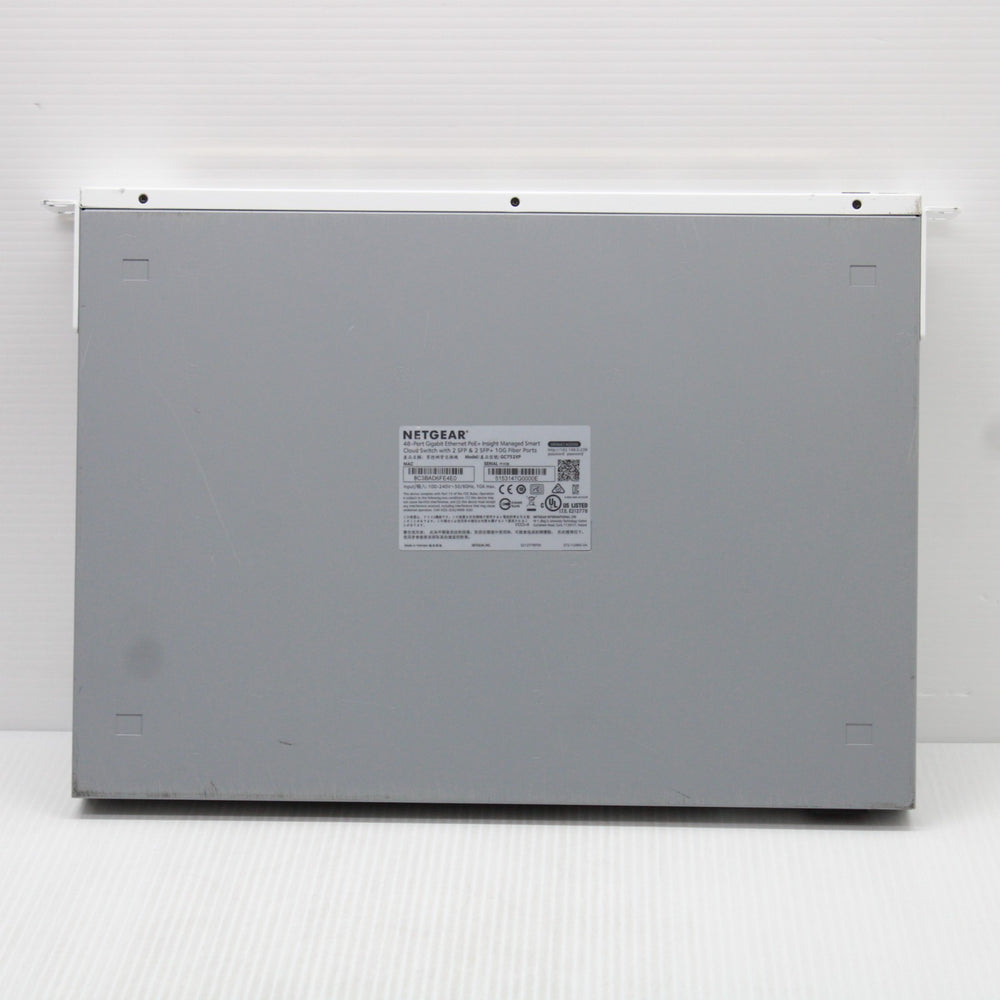 Netgear GC752XP Insight Managed Smart Cloud Switch 48 Port Layer 2 PoE+ SFP+