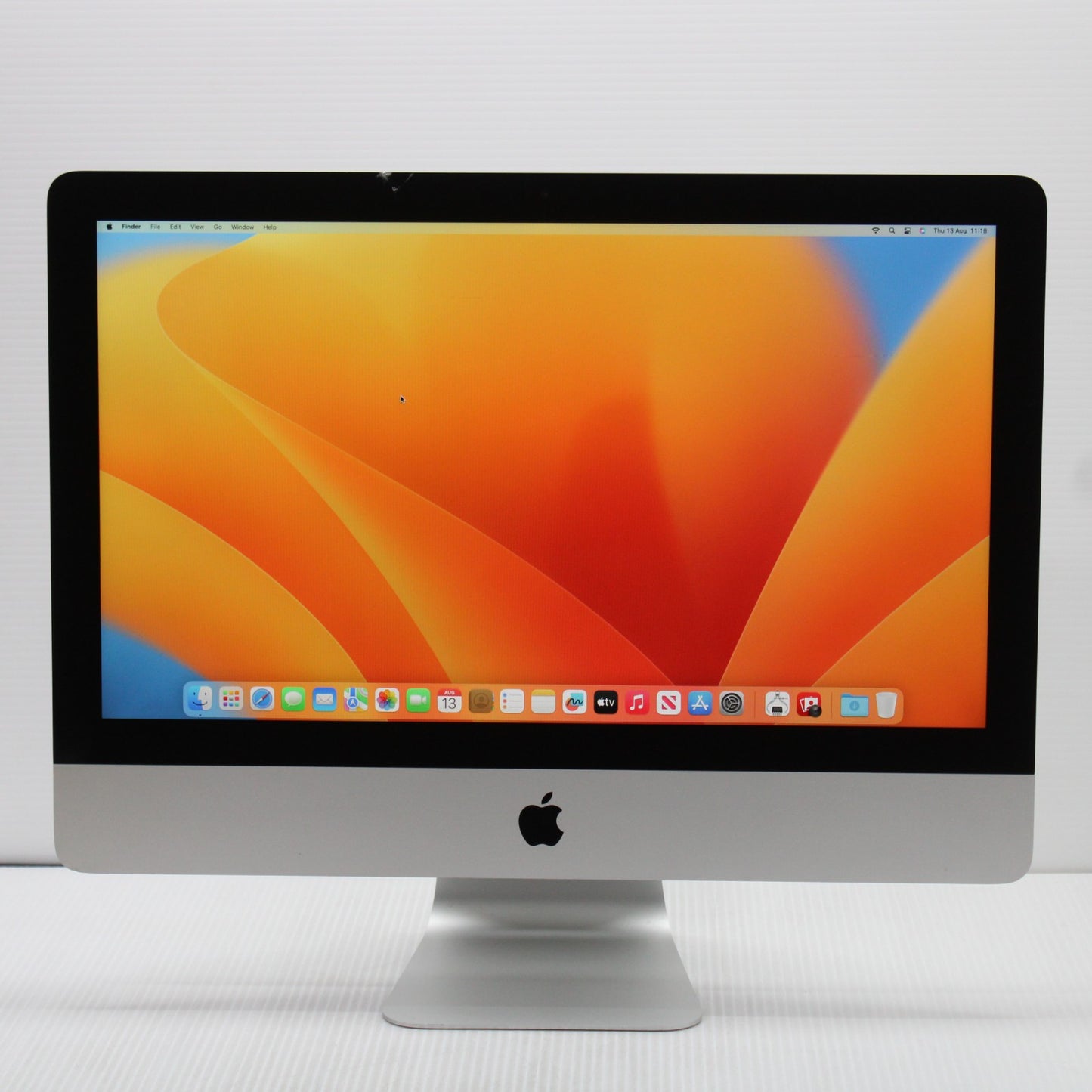 Apple iMac i5 2017 A1418 21.5 in 8GB RAM 256GB SSD Intel 7360U macOS Ventura