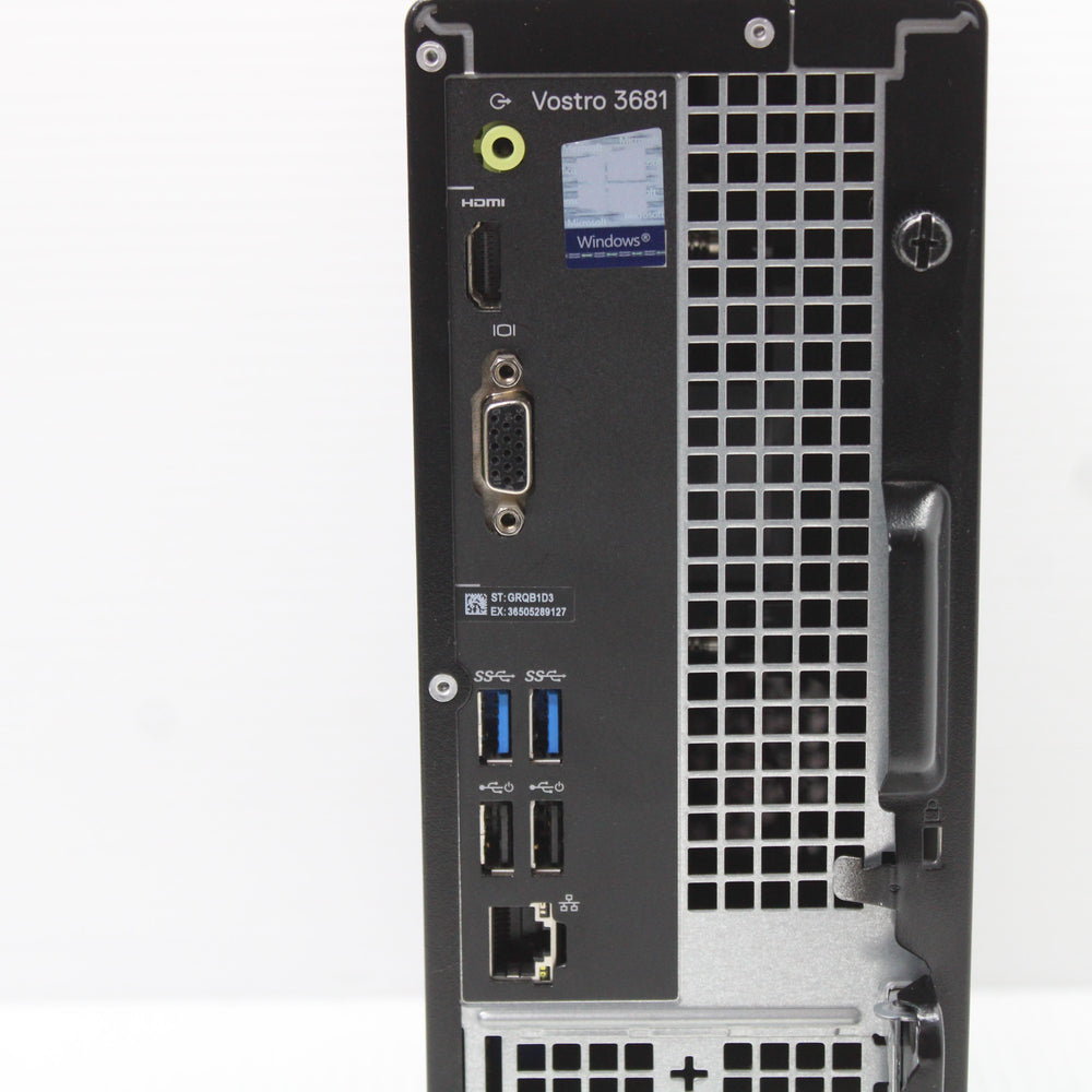 Dell Vostro i5 SFF PC 3681 8GB RAM 256GB NVMe SSD Intel 10400 Windows 11 USB 3.0