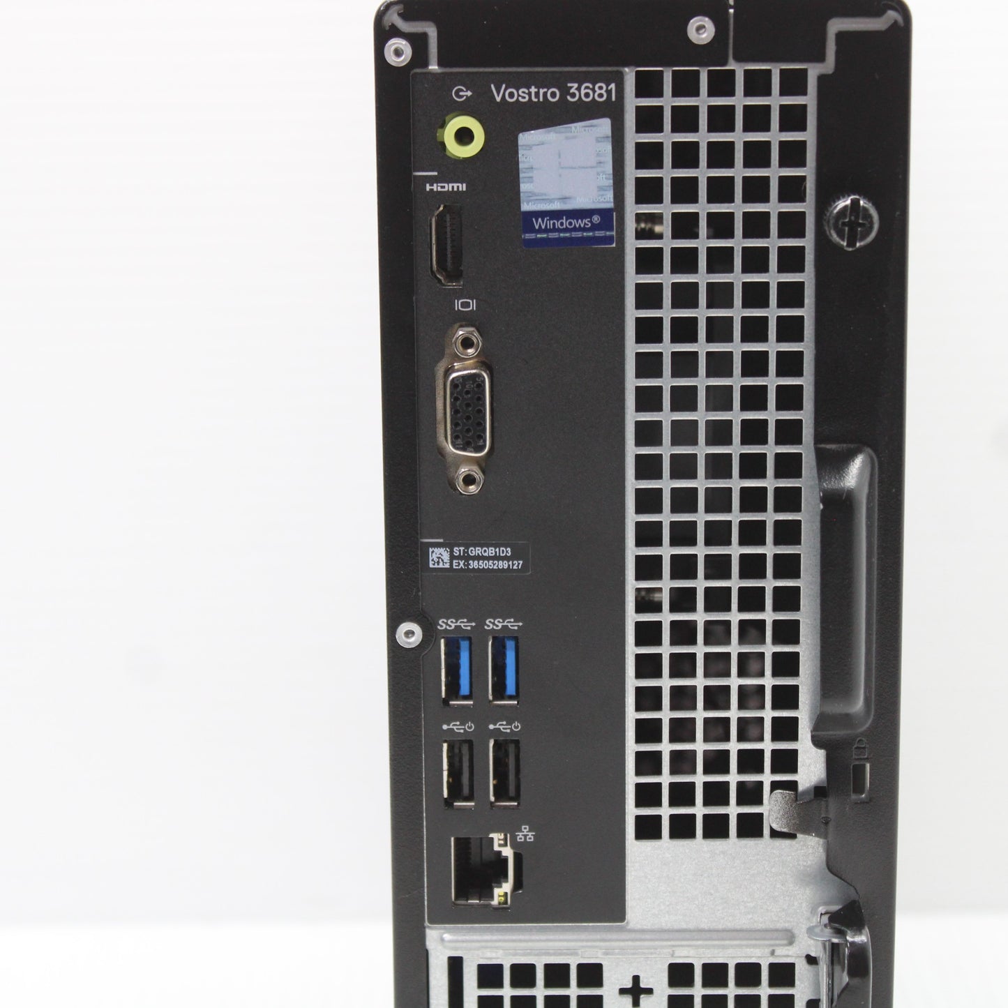 Dell Vostro i5 SFF PC 3681 8GB RAM 256GB NVMe SSD Intel 10400 Windows 11 USB 3.0