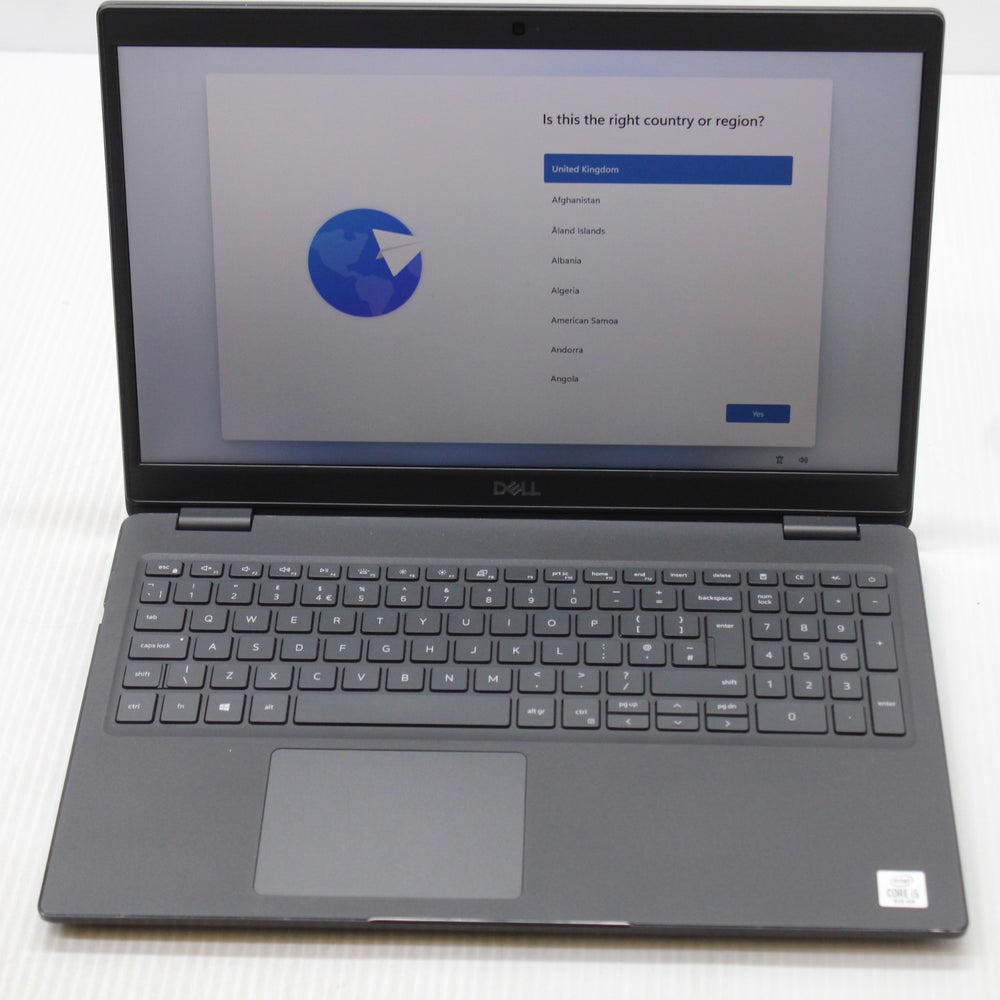 Dell Latitude i5 Laptop 15.6 in 3510 16GB RAM 256GB NVMe Intel 10210U Windows 11