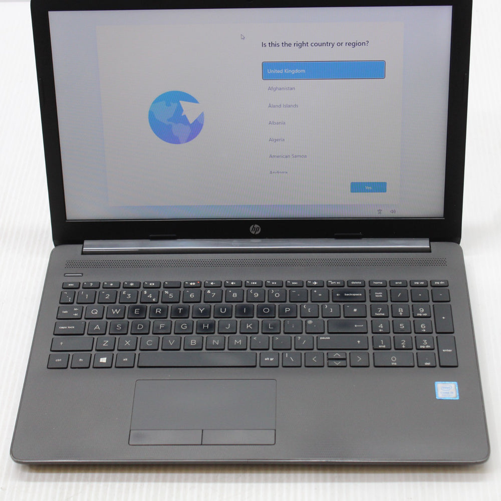 HP Notebook i5 Laptop 15.6 in 250 G7 8GB RAM 256GB SSD Intel 8265U Windows 11