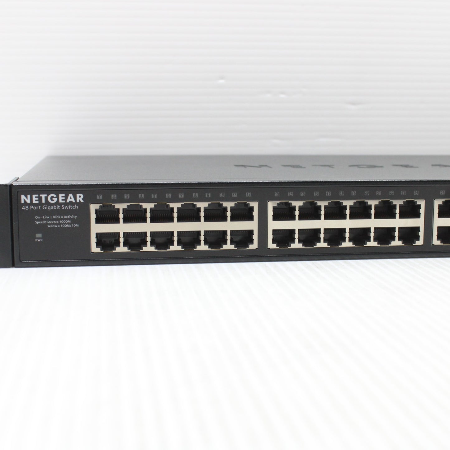 Netgear GS348 Layer 2 1u Unmanaged Ethernet Switch 48 Port 1Gbps Fanless