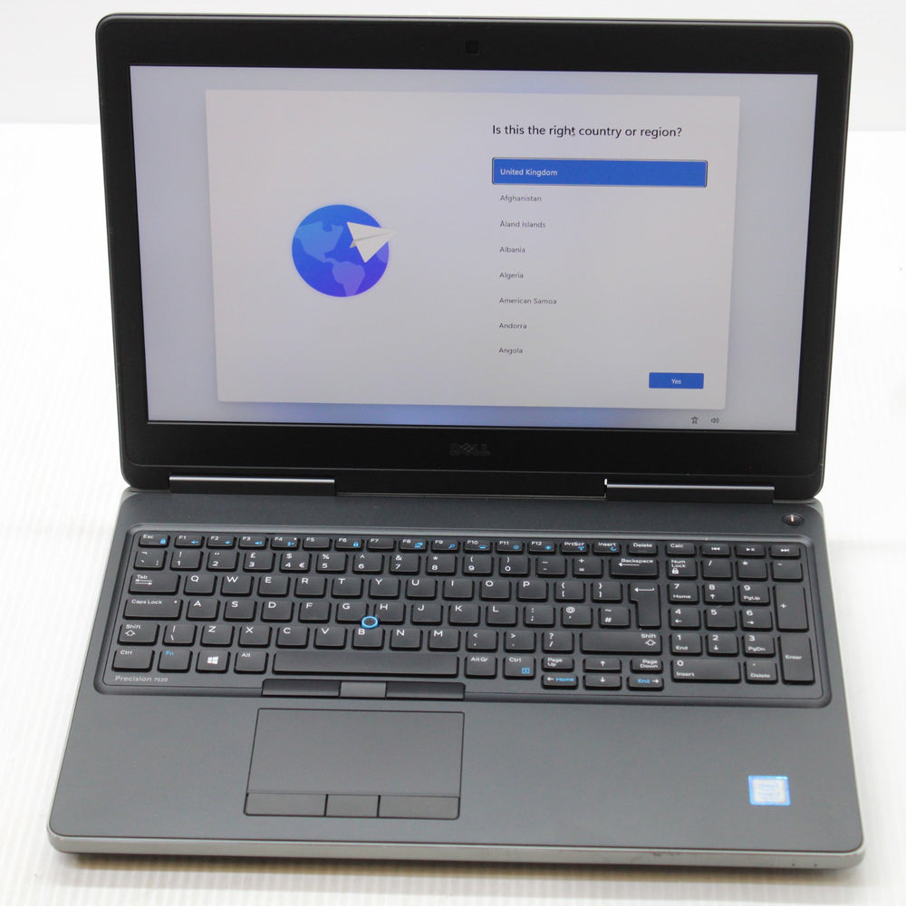 Dell Precision i7 Laptop 15 in 7520 16GB RAM 256GB NVMe Intel 7920HQ Windows 11
