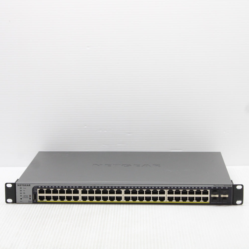 Netgear ProSafe GS752TP Smart Switch 48 Port 1Gbps Gigabit PoE and 4 Gb SFP