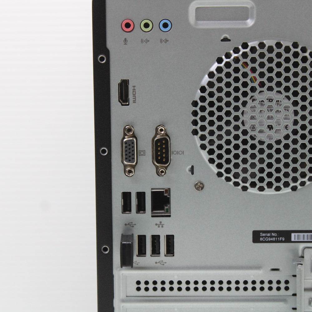 HP 285 G3 Mini Tower PC 8GB RAM 256GB NVMe SSD AMD Ryzen 3 2200G WiFi Working