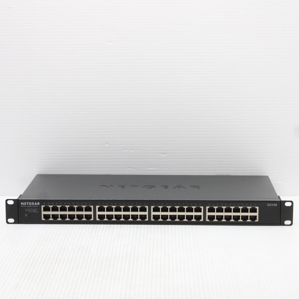 Netgear GS348 Layer 2 1u Unmanaged Ethernet Switch 48 Port 1Gbps Fanless