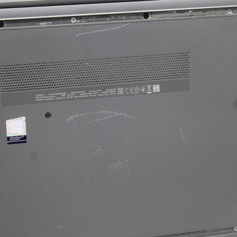 HP NoteBook 250 G7 Laptop 15 in 8GB RAM 256GB SSD Intel Celeron N4020 Windows 11