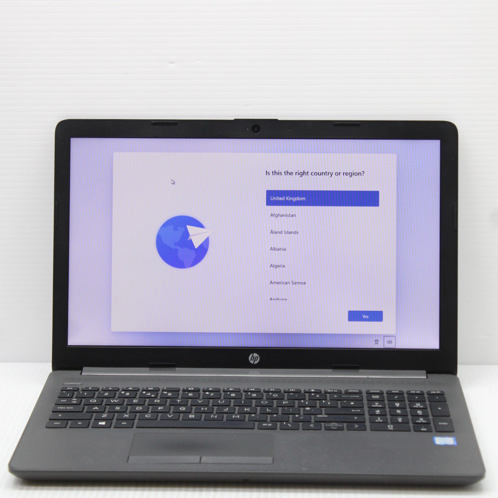 HP NoteBook i7 Laptop 15.6 in 250 G7 8GB RAM 256GB SSD Intel 8565U Windows 11