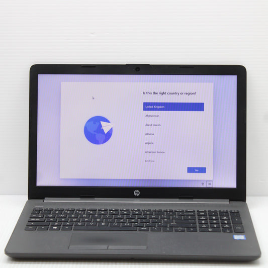 HP NoteBook i7 Laptop 15.6 in 250 G7 8GB RAM 256GB SSD Intel 8565U Windows 11