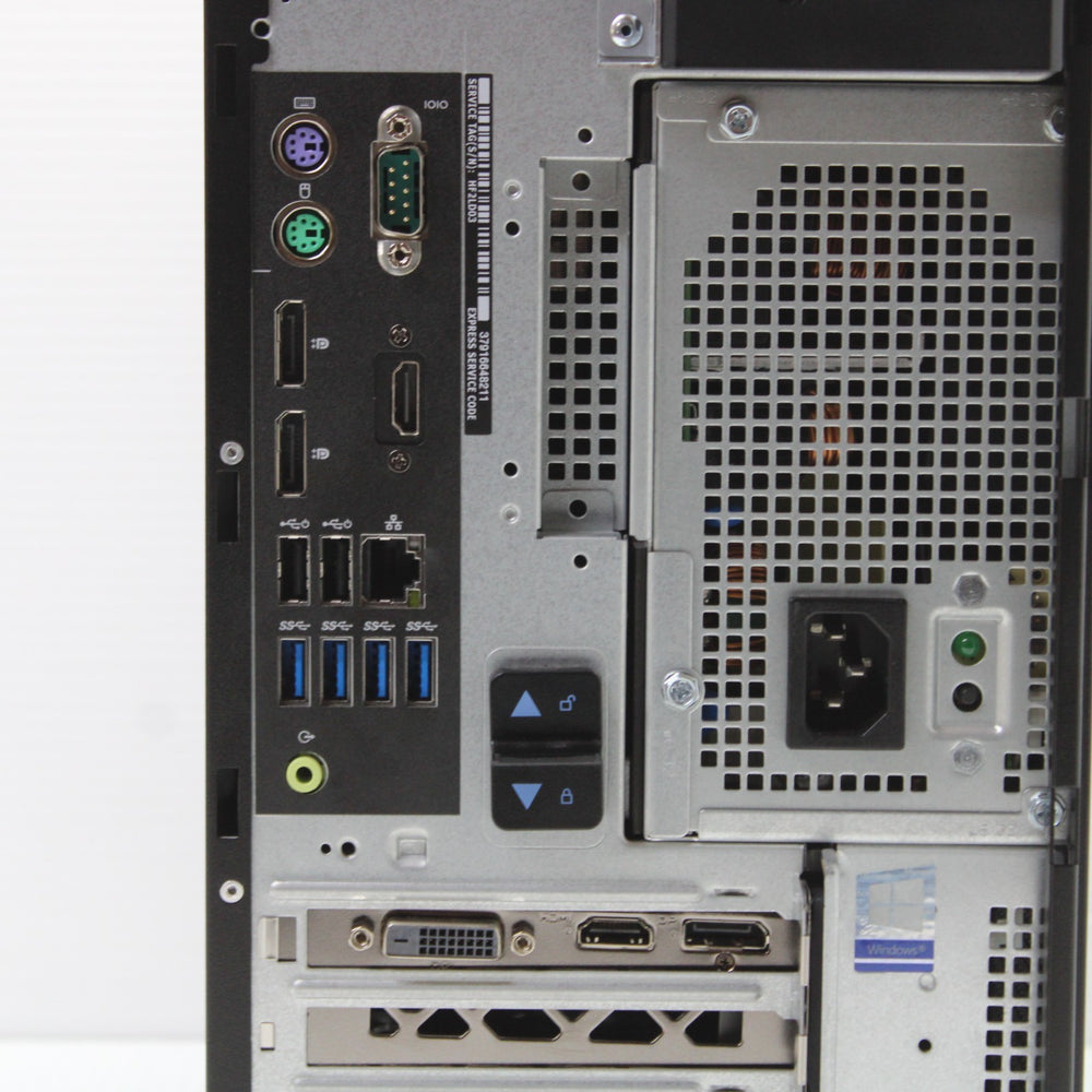 Dell Precision i7 Tower PC 3630 8GB RAM 1TB NVMe SSD i7 9700K GeForce RTX 2060
