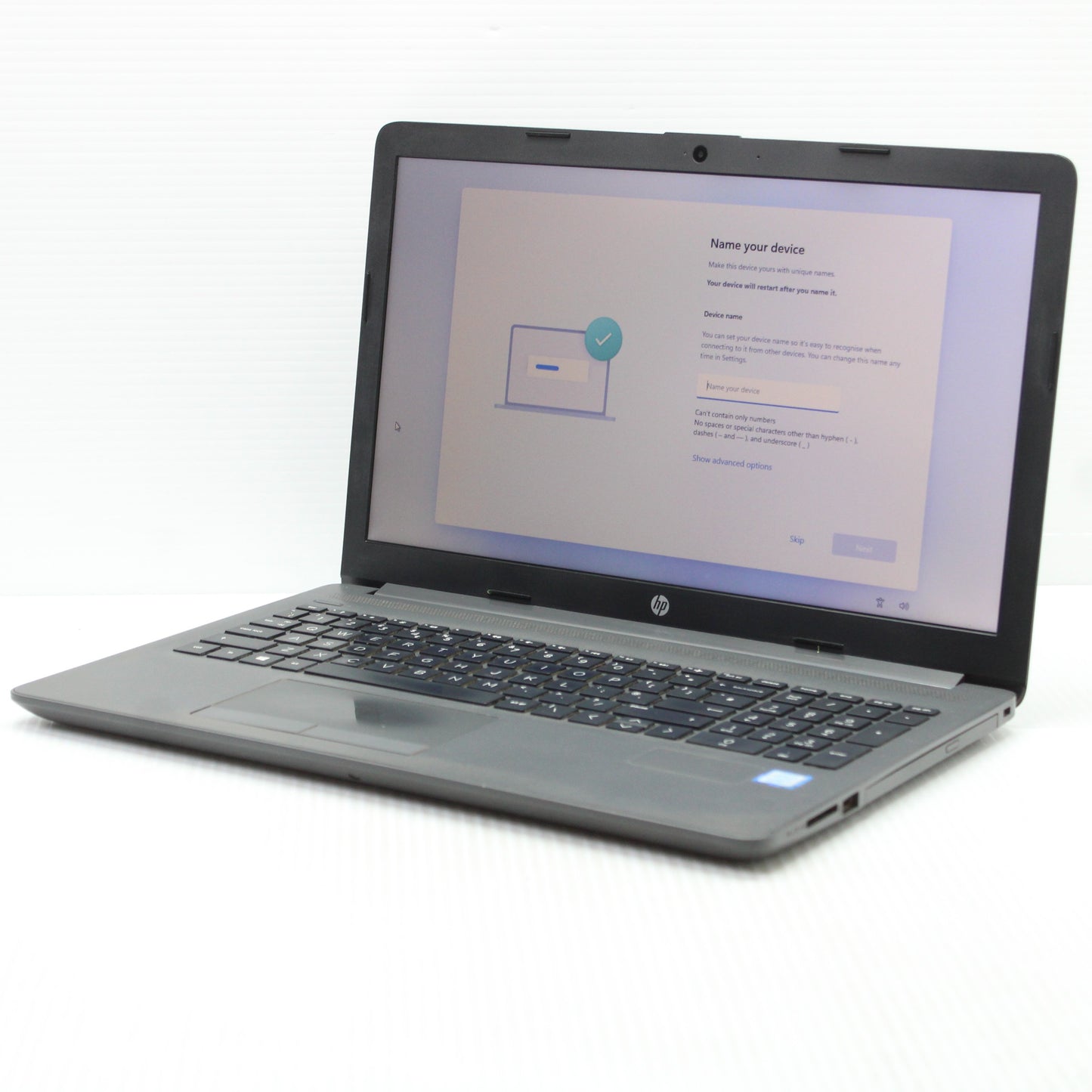 HP 250 G7 i7 Laptop Windows 11 Intel 8565U 12GB RAM 256GB SSD 15.6" HDMI