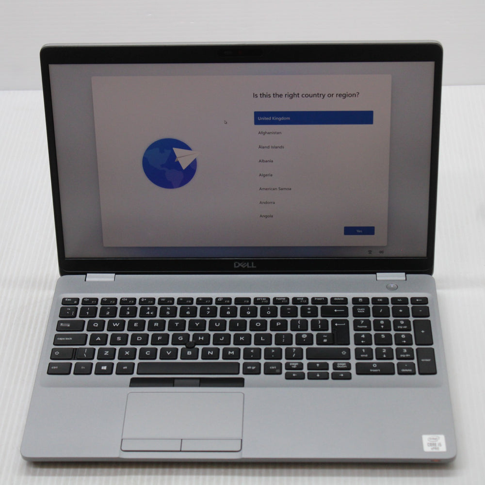 Dell Latitude i5 Laptop 15.6 in 5510 16GB RAM 256GB NVMe Intel 10310U Windows 11