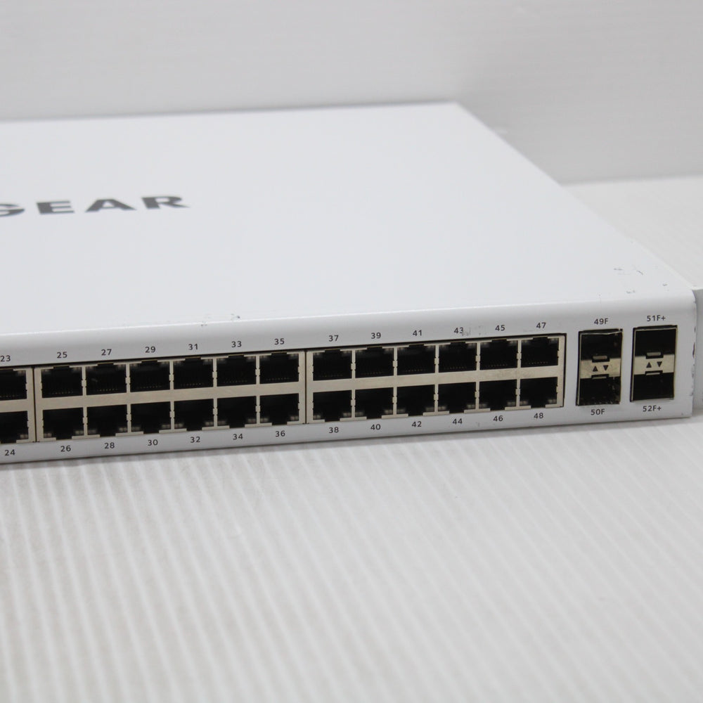 Netgear GC752XP Insight Managed Smart Cloud Switch 48 Port Layer 2 PoE+ SFP+